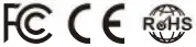 FCC CE RoHS