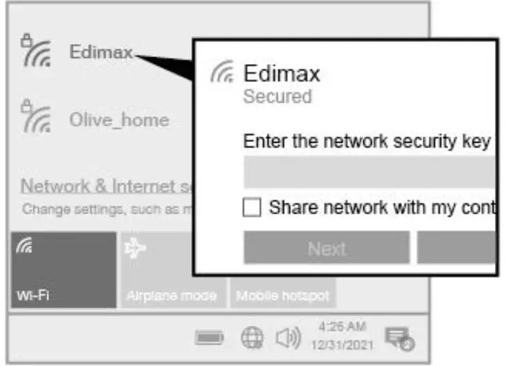 EDIMAX EW-7811ULC Wi-Fi USB Adapter 08