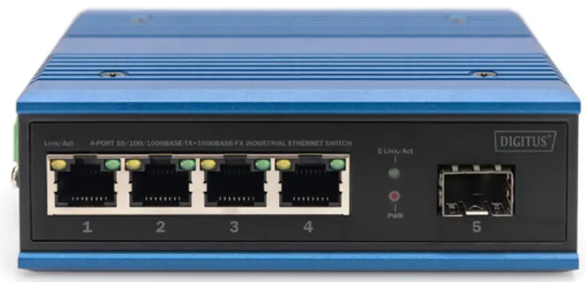 DIGITUS DN-651136 Industrial Ethernet PoE Switch - Fig 2