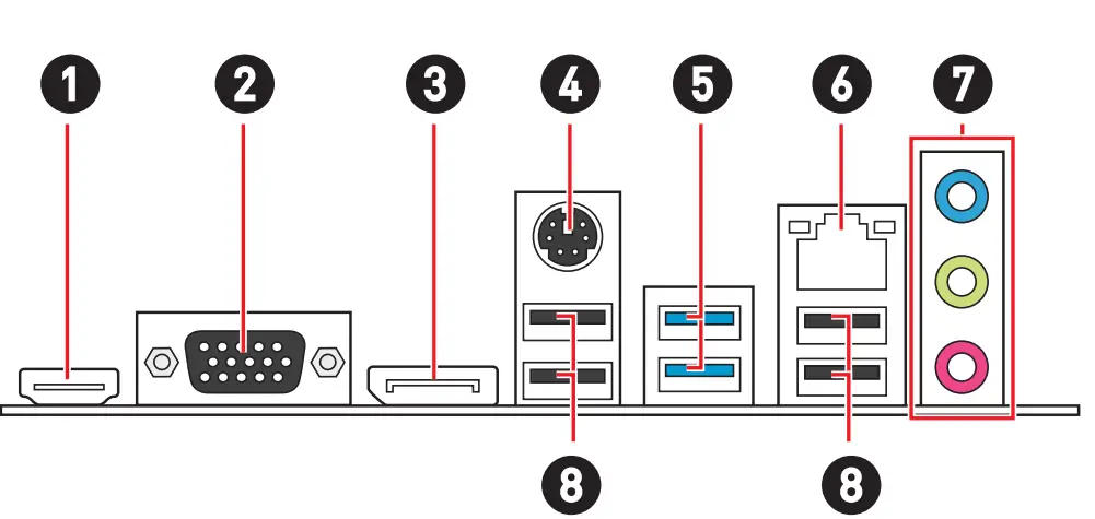 MSI PRO H610M G Motherboard-