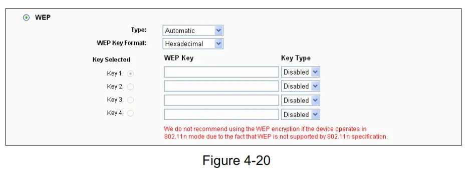 tp-link TL-WR840N 300Mbps Wireless N Router - Figure 4-20