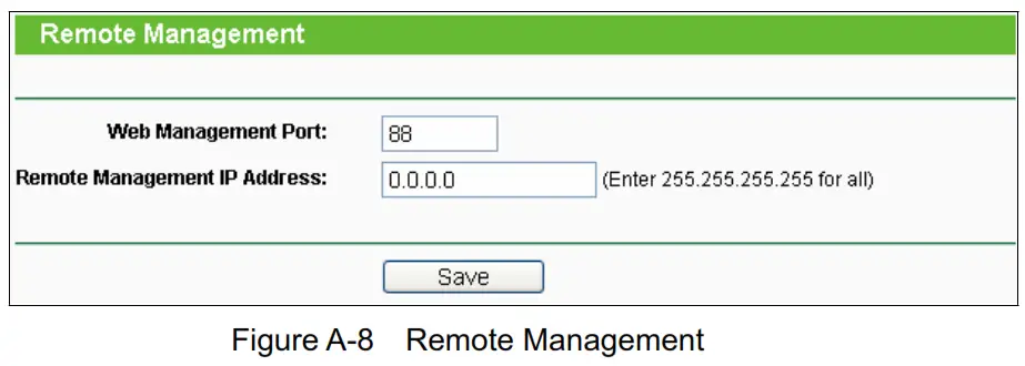 tp-link TL-WR840N 300Mbps Wireless N Router - Remote Management