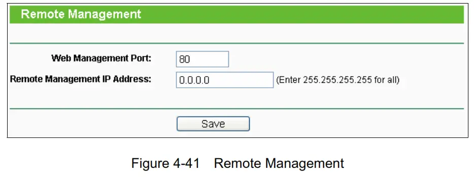 tp-link TL-WR840N 300Mbps Wireless N Router - Remote Management