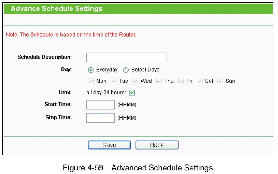 tp-link TL-WR840N 300Mbps Wireless N Router - Settings 1