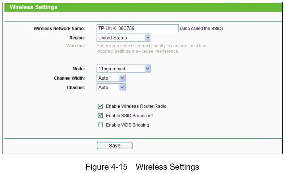 tp-link TL-WR840N 300Mbps Wireless N Router - Settings