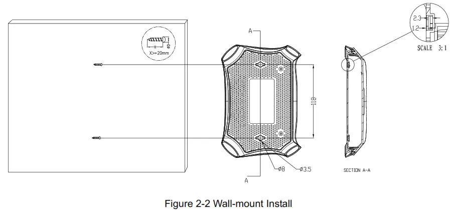 tp-link TL-WR840N 300Mbps Wireless N Router - Wall-mount