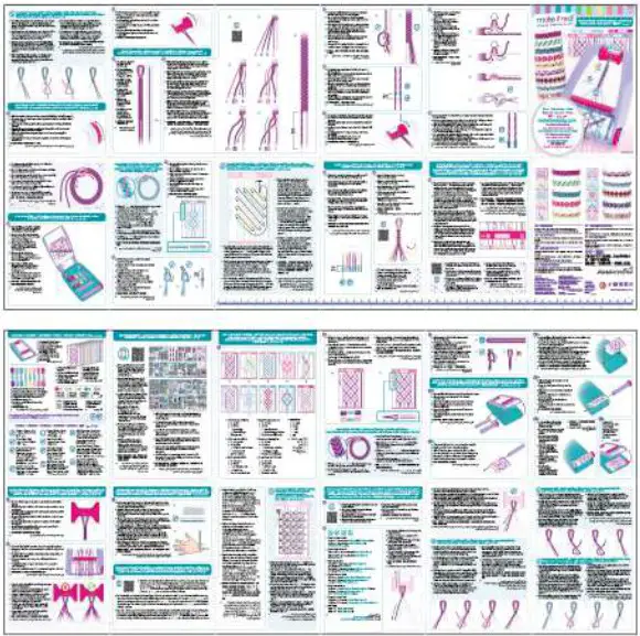 make it real 1457 Friendship Bracelet Maker - before beginning 2