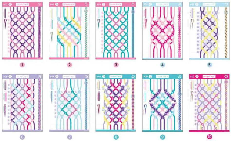 make it real 1457 Friendship Bracelet Maker - bracelet 1