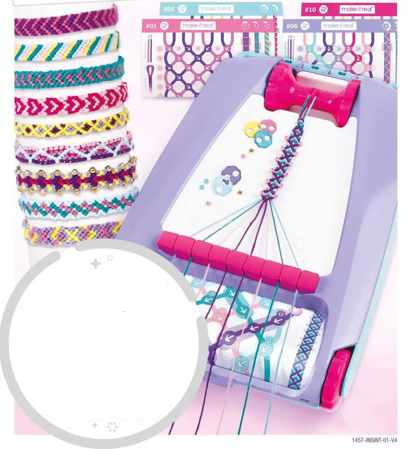 make it real 1457 Friendship Bracelet Maker - cover