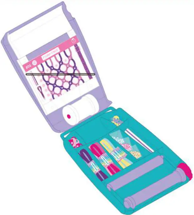 make it real 1457 Friendship Bracelet Maker - finish 10