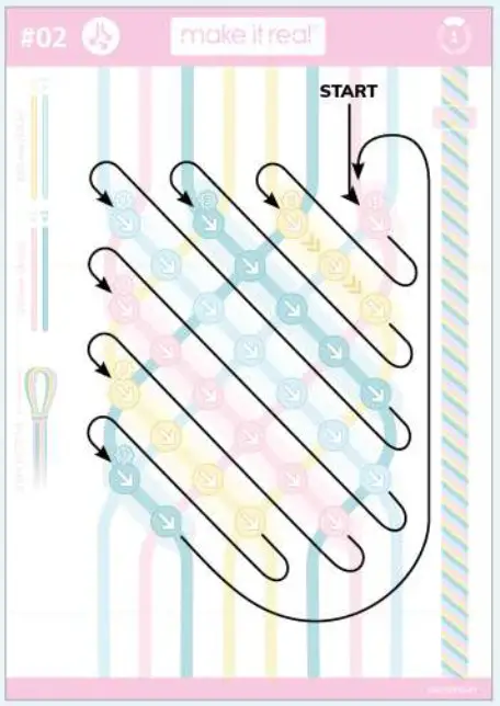 make it real 1457 Friendship Bracelet Maker - finish 14