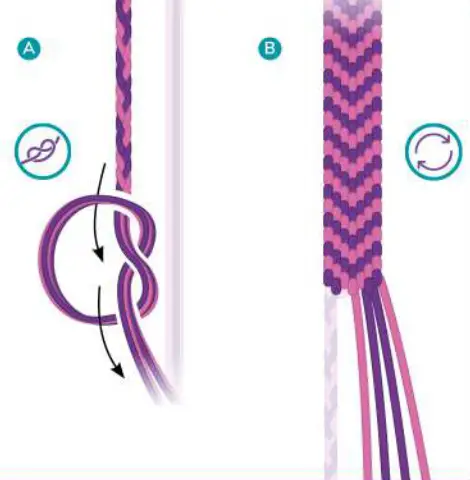 make it real 1457 Friendship Bracelet Maker - finish 3