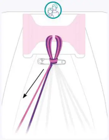 make it real 1457 Friendship Bracelet Maker - knots 2