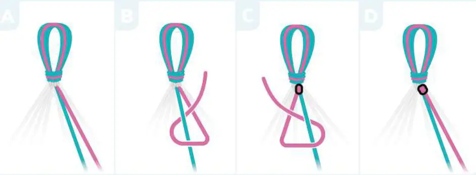 make it real 1457 Friendship Bracelet Maker - knots 6