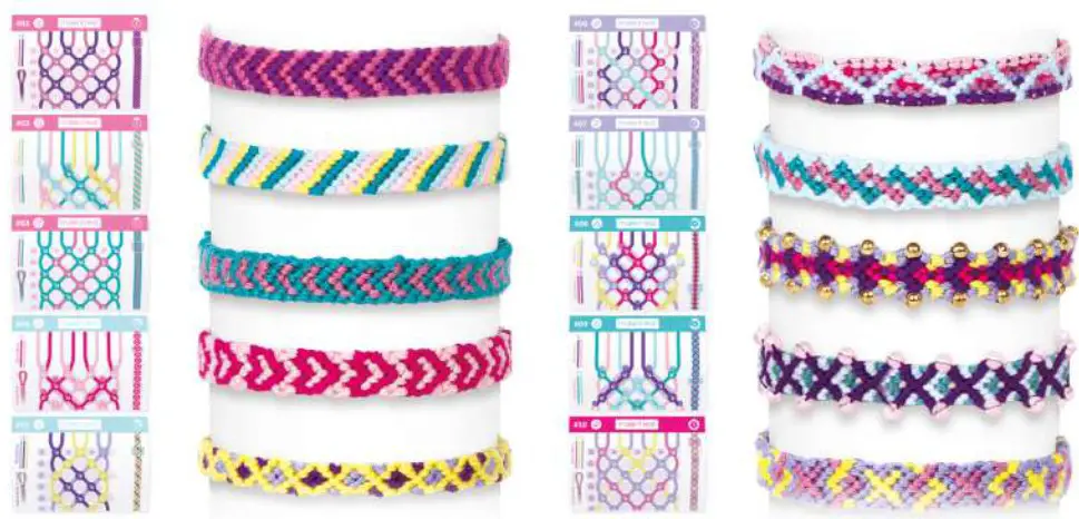 make it real 1457 Friendship Bracelet Maker - sequence 2