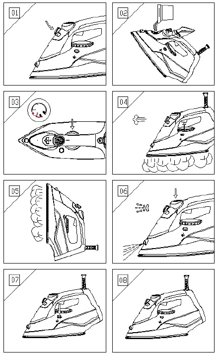 ARDESTO IR-C2233-GR Steam Iron 2