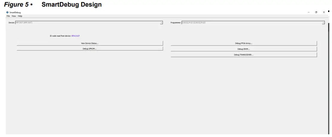 Microsemi AC483 PolarFire FPGA Transceiver Signal Integrity - SmartDebug Design