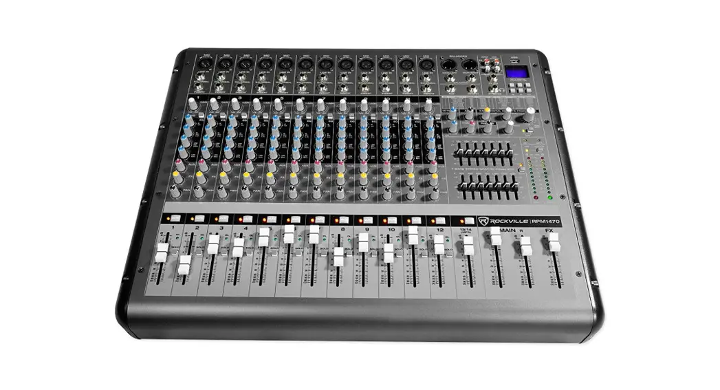 Rockville Rpm1470 14 Channel 6000w Powered Mixer Owner's Manual Rockville Rpm1470 14 Channel 6000w Powered Mixer Owner's Manual