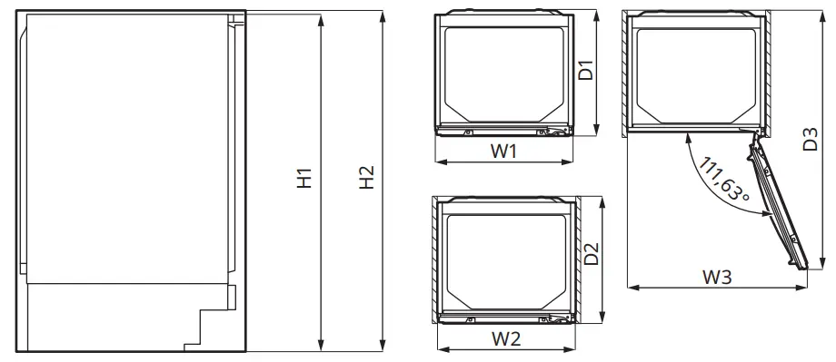 IKEA SMÅFRUSEN Under Counter Fridge - fig 4