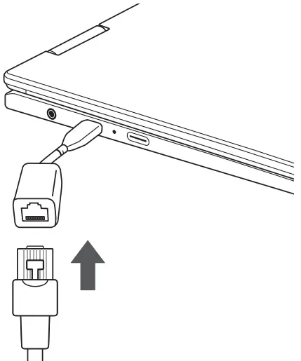 Connecting LAN Adapter