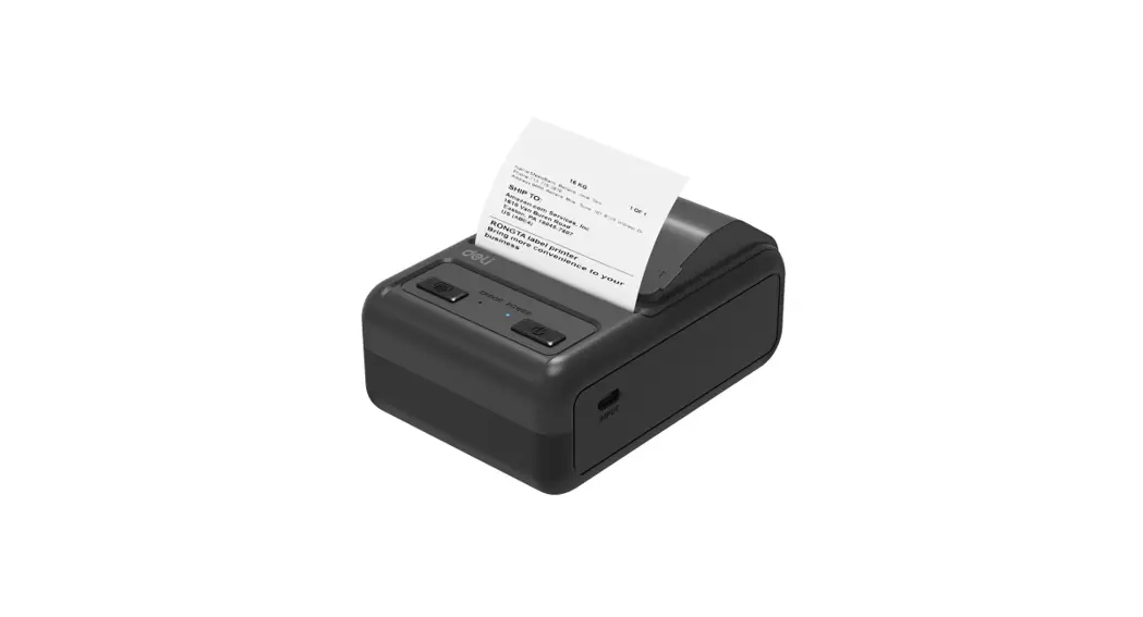 Deli E200p Portable Thermal Receipt Printer User Guide Deli E200p Portable Thermal Receipt Printer User Guide
