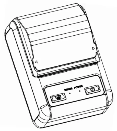 deli E200P Portable Thermal Receipt Printer