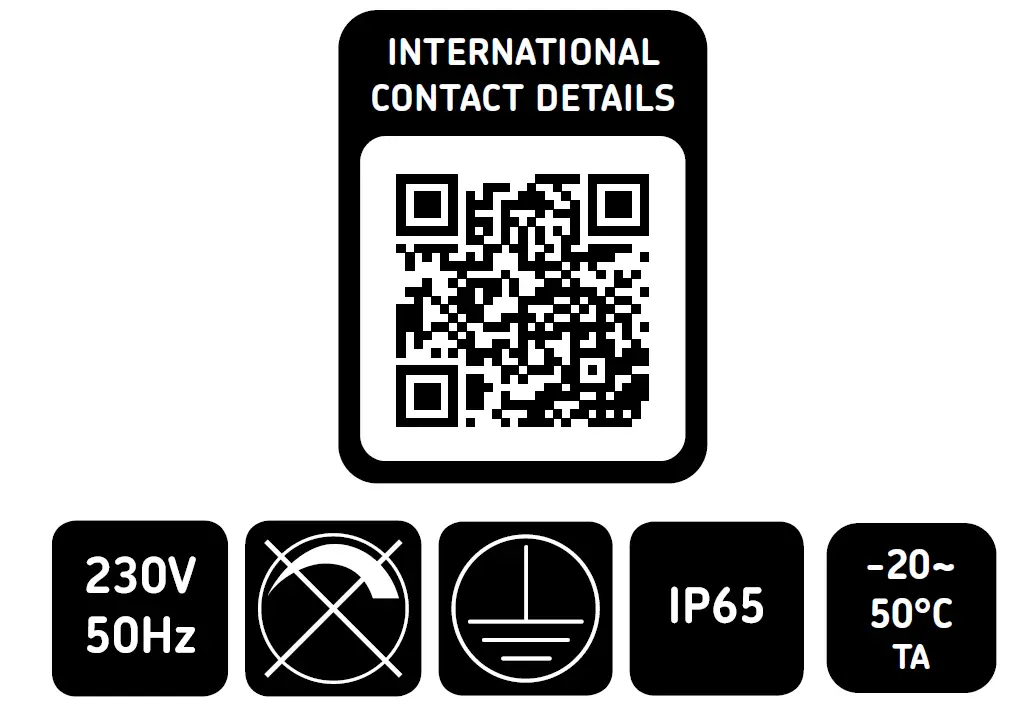 Knightsbridge-CBL22BK 22W 370lm 3000K 1000mm-LED-Bollard -05