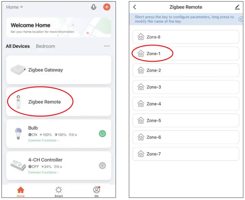 MIBOXER FUT089Z RGB+CCT Zigbee Remote Control - Temperature 6