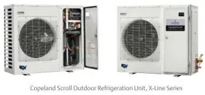 FIG 3 Copeland Scroll Outdoor Refrigeration Unit, X-Line Series