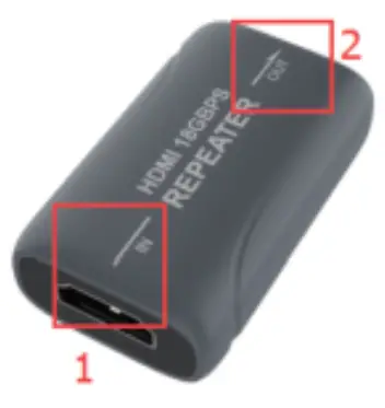 BLACKBIRD 15650 4K Pro HDMI 2.0 Repeater - BLACKBIRD 15650 4K Pro HDMI 2.0 Repeater