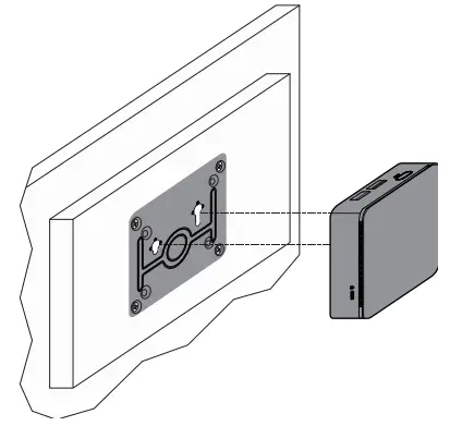KRAMER VIA GO2 Compact and Secure 4K Wireless Presentation Device - Install3