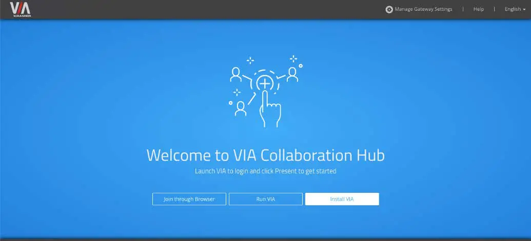KRAMER VIA GO2 Compact and Secure 4K Wireless Presentation Device - run
