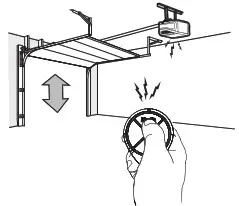Merlin E970M Four Button Remote Control - HOW TO USE THE REMOTE