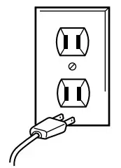 CONAIR CS89CS Tourmaline Ceramic Flat Iron- Plug