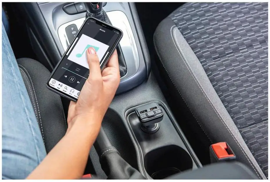 Hama 00014164 Fm Transmitter With Bluetooth Function Instruction Manual