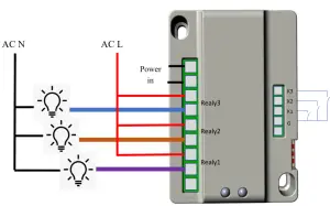 netvox R831C Wireless Multifunctional Control Box - wiring diagram1