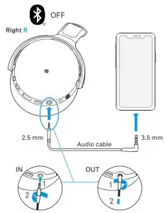 SENNHEISER SEBT4 HD 450BT Wireless Headphone - flight mode