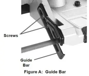 FIG 7 Guide Bar assembly