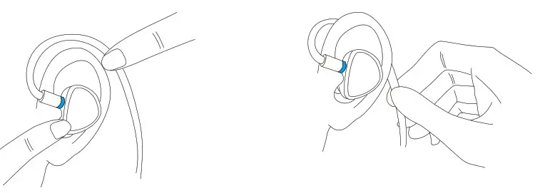 FiiO FA9 in-Ear HiFi Earphone- Wearing 4