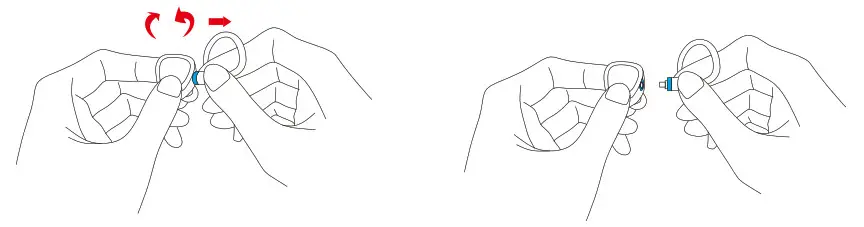 FiiO FA9 in-Ear HiFi Earphone- Wearing 5