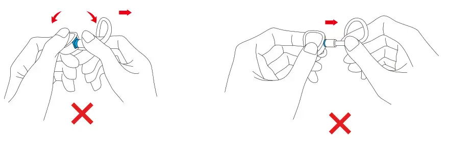 FiiO FA9 in-Ear HiFi Earphone- Wearing 6