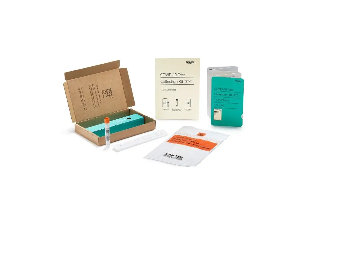 Amazon On-site Covid-19 Test Collection Kit Instructions