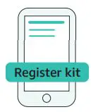 amazon On-Site COVID-19 Test Collection Kit Instructions - Register kit