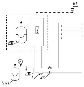 KOSPEL EKCO.LN3 Electric Central Heating Flow Boiler fig-1