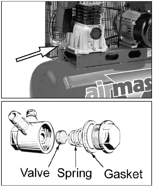 CHECKING THE NON-RETURN VALVE