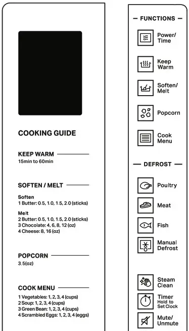 Whirlpool MWP303SB Microwave Oven - MICROWAVE OVEN 1