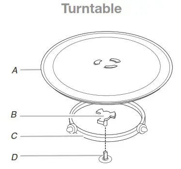 Whirlpool MWP303SB Microwave Oven - PARTS AND FEATURES 2