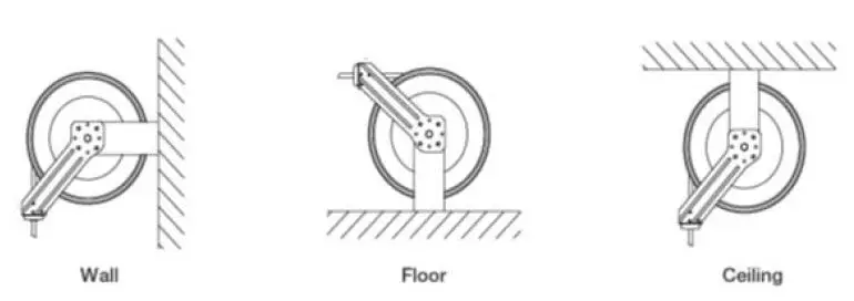 KLUTCH 73429 Auto Rewind Air Hose Reel 4