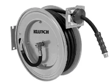 KLUTCH 73429 Auto Rewind Air Hose Reel