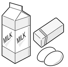 Westinghouse WRB3504S Single Door Refrigerator - eggs